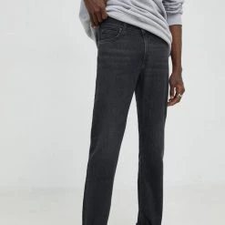 Ανδρικά Relaxed Τζιν παντελονι Lee West Rock μαύρο