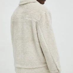 Ανδρικά Με φερμουάρ Μπλούζα Lee μπεζ, -Lee Κατάστημα unnamed file 271