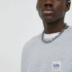 Ανδρικά Χωρίς φερμουάρ Μπλούζα Lee γκρι, -Lee Κατάστημα unnamed file 279