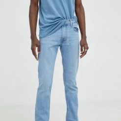 Ανδρικά Slim και Skinny Τζιν παντελονι Lee Luke Sunday Light μπλε