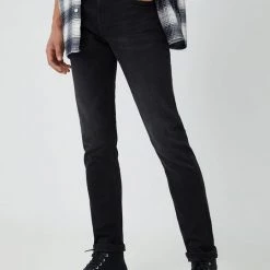 Ανδρικά Slim και Skinny Τζιν παντελονι Lee Pitch Black