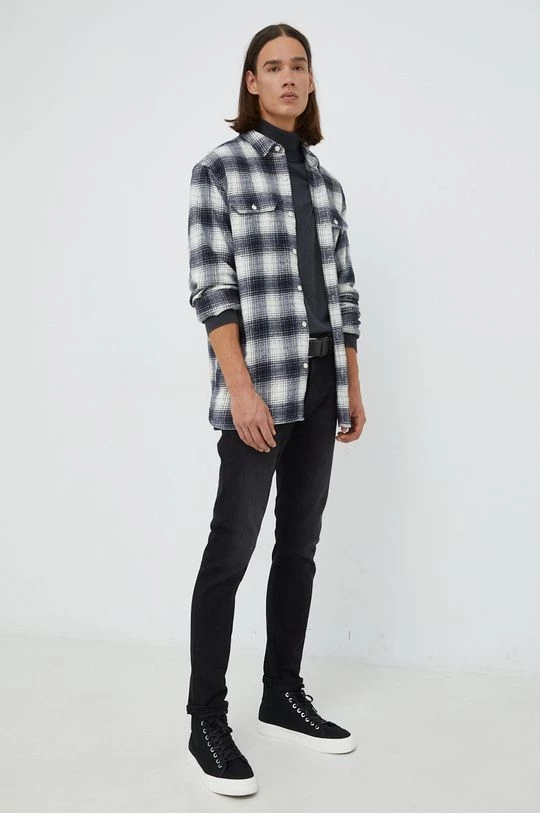 Ανδρικά Slim και Skinny Τζιν παντελονι Lee Pitch Black 4 Ανδρικά Slim και Skinny Τζιν παντελονι Lee Pitch Black - Image 2