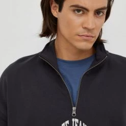 Ανδρικά Χωρίς φερμουάρ Βαμβακερή μπλούζα Lee γκρι,