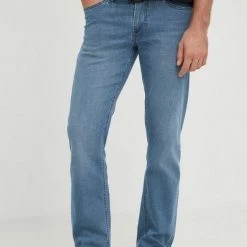 Ανδρικά Straight και Regular Τζιν παντελονι Lee Daren Zip Fly Storm Cloud μωβ