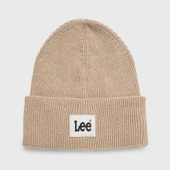 Ανδρικά Σκουφιά Καπέλο Lee μπεζ,