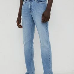 Ανδρικά Straight και Regular Τζιν παντελονι Lee Daren Zip Fly Lt Used Marvin μπλε