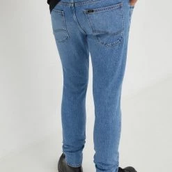 Ανδρικά Slim και Skinny Τζιν παντελονι Lee Luke Mist Indigo μωβ -Lee Κατάστημα unnamed file 397