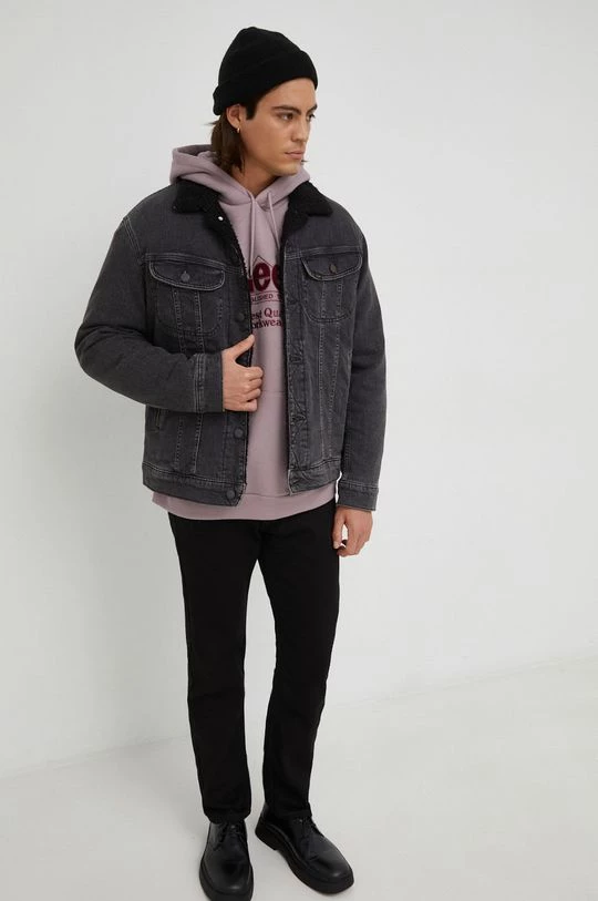 Ανδρικά Κοντά μπουφάν Τζιν μπουφάν Lee χρώμα: γκρι, 4 Ανδρικά Κοντά μπουφάν Τζιν μπουφάν Lee χρώμα: γκρι, - Image 2