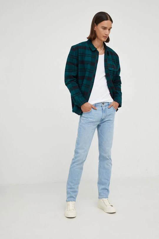 Ανδρικά Slim και Skinny Τζιν παντελονι Lee Rider Winter Blue Sky μπλε 6 Ανδρικά Slim και Skinny Τζιν παντελονι Lee Rider Winter Blue Sky μπλε - Image 4