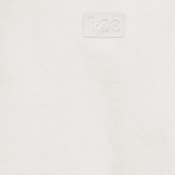 Ανδρικά Χωρίς φερμουάρ Βαμβακερή μπλούζα Lee χρώμα: κρεμ -Lee Κατάστημα unnamed file 457