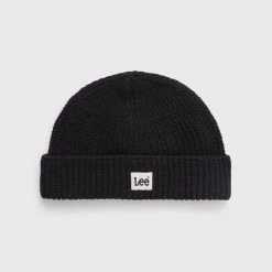 Ανδρικά Σκουφιά Καπέλο Lee μαύρο,