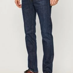 Ανδρικά Straight και Regular Lee - Тζιν παντελονι Daren Zip Fly σκούρο μπλε