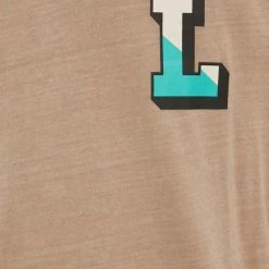 Ανδρικά Μπλουζάκια Βαμβακερό μπλουζάκι Lee μπεζ -Lee Κατάστημα unnamed file 550