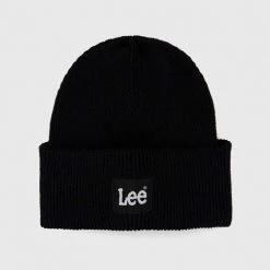 Ανδρικά Σκουφιά Καπέλο Lee μαύρο,