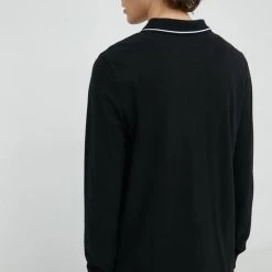 Ανδρικά Μακρυμάνικα Βαμβακερή μπλούζα με μακριά μανίκια Lee μαύρο -Lee Κατάστημα unnamed file 590