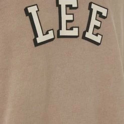 Ανδρικά Χωρίς φερμουάρ Βαμβακερή μπλούζα Lee μπεζ, -Lee Κατάστημα unnamed file 62