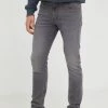 Ανδρικά Slim και Skinny Τζιν παντελονι Lee Malone Storm Grey γραφίτης