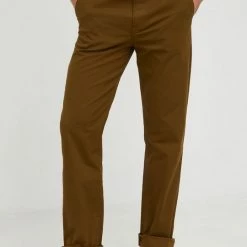 Ανδρικά Υφασμάτινα Παντελόνι Lee πράσινο