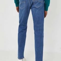 Ανδρικά Straight και Regular Τζιν παντελονι Lee Rider Sea Salt Worn σκούρο μπλε -Lee Κατάστημα unnamed file 734