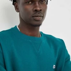 Ανδρικά Χωρίς φερμουάρ Βαμβακερή μπλούζα Lee πράσινο, -Lee Κατάστημα unnamed file 740