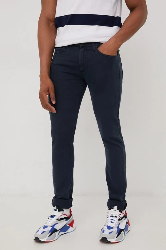 Ανδρικά Slim και Skinny Τζιν παντελονι Lee σκούρο μπλε 3 Ανδρικά Slim και Skinny Τζιν παντελονι Lee σκούρο μπλε