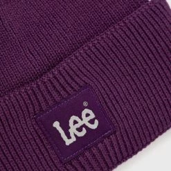 Ανδρικά Σκουφιά Σκουφί από μείγμα μαλλιού Lee μοβ -Lee Κατάστημα unnamed file 824