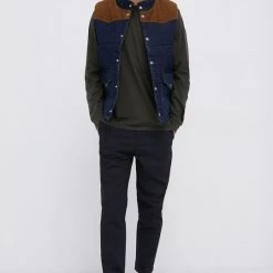 Ανδρικά Γιλέκα Γιλέκο τζιν Lee χρώμα: ναυτικό μπλε