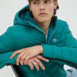 Ανδρικά Κοντά μπουφάν Μπουφάν Lee τιρκουάζ,