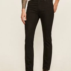 Ανδρικά Slim και Skinny Lee - Тζιν παντελονι Rider μαύρο