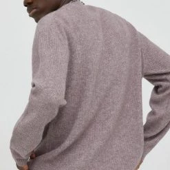 Ανδρικά Χωρίς φερμουάρ Πουλόβερ με προσθήκη μαλλιού Lee χρώμα: μοβ, -Lee Κατάστημα unnamed file 91