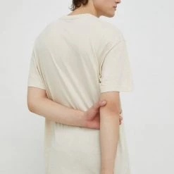 Ανδρικά Μπλουζάκια Βαμβακερό μπλουζάκι Lee μπεζ -Lee Κατάστημα unnamed file 914