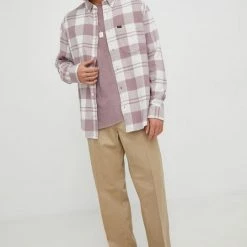 Ανδρικά Πουκάμισα Βαμβακερό πουκάμισο Lee χρώμα: ροζ, -Lee Κατάστημα unnamed file 943