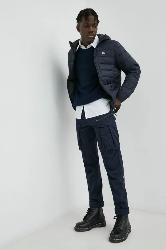 Ανδρικά Χωρίς φερμουάρ Πουλόβερ με προσθήκη μαλλιού Lee χρώμα: ναυτικό μπλε, 4 Ανδρικά Χωρίς φερμουάρ Πουλόβερ με προσθήκη μαλλιού Lee χρώμα: ναυτικό μπλε, - Image 2